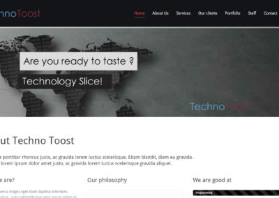 Technotoost Website