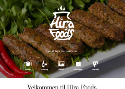 Sweden Based Food Chain Website